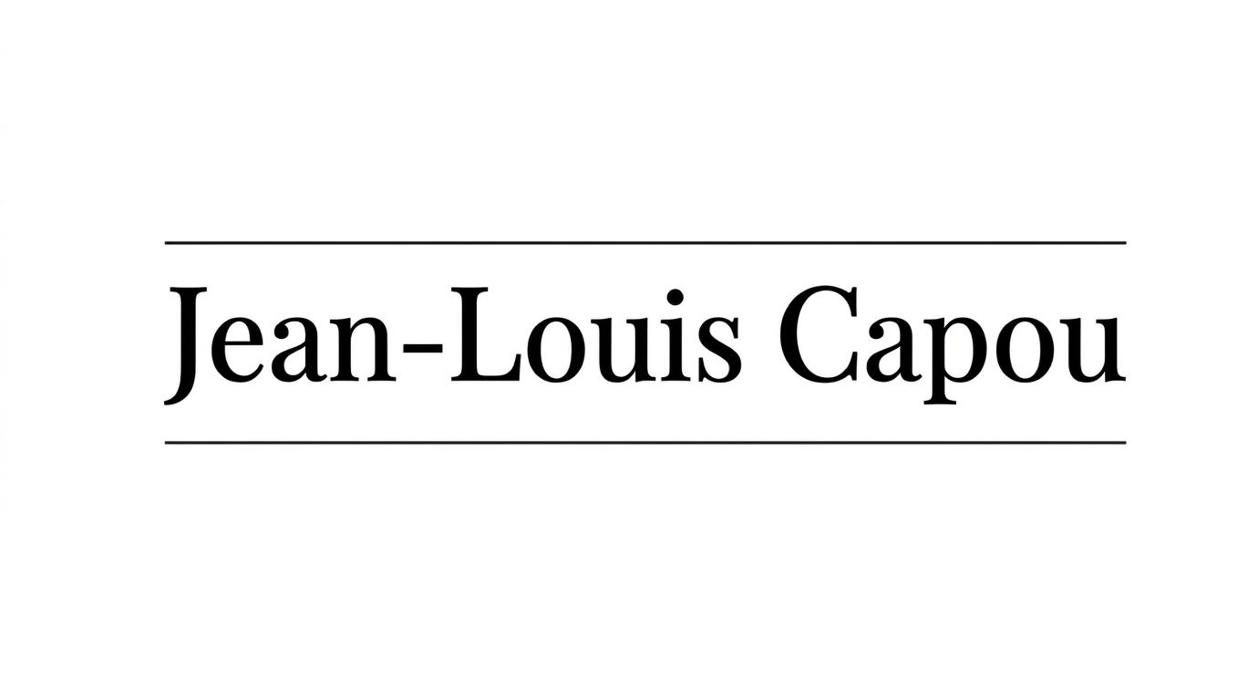 Jean-Louis CAPOU